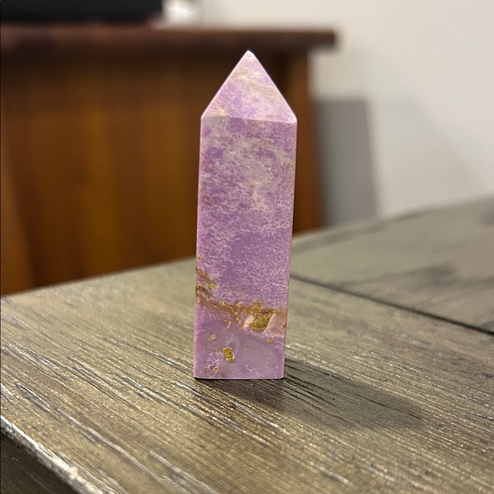 Rare Phosphosiderite decorative stone tower - Decorative Obelisk - Picture 3 of 7